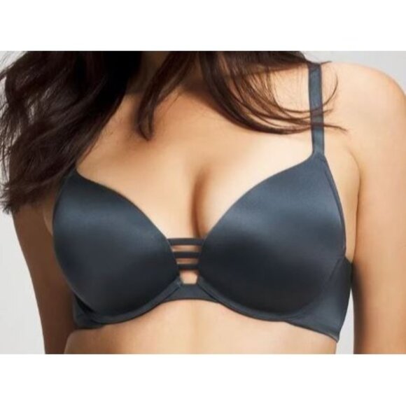 Soma Stunning Push Up Bra Women Size 40C NWT Soft Lightweight Padding Petrol - Picture 1 of 12